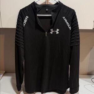 Under Armour Black Quarter Zip Pullover